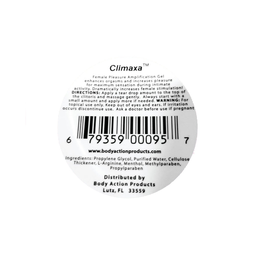 BODY ACTION - CLIMAXA (.5OZ)