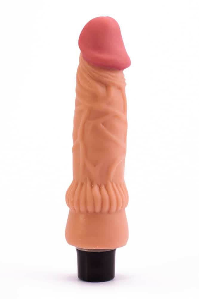 LOVETOY - 7.8" REAL SOFTEE VIBRATING DILDO 2