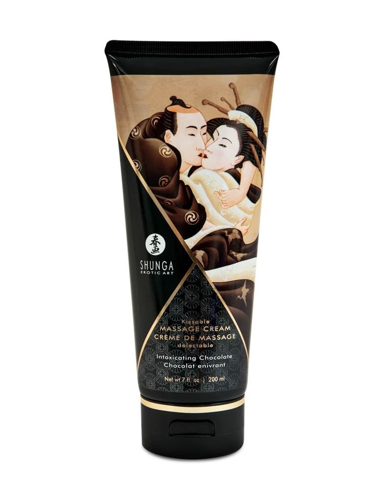 SHUNGA - KISSABLE MASSAGE CREAM INTOXICATING CHOCOLATE 200 ML