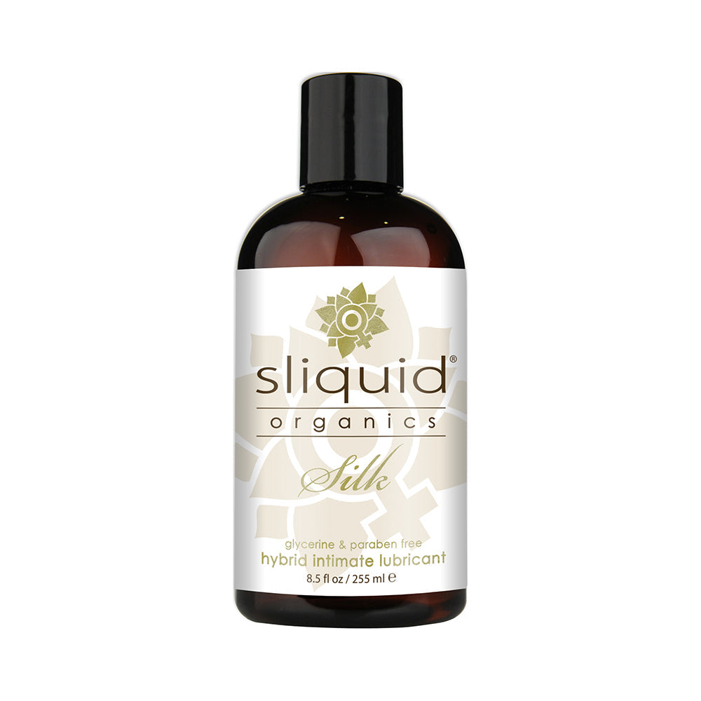 SLIQUID ORGANICS SILK HYBRID LUBRICANT 8.5 OZ.