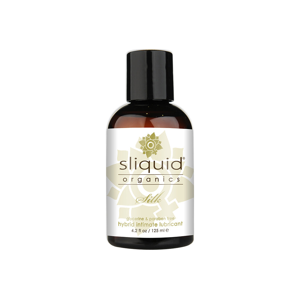 SLIQUID ORGANICS SILK HYBRID LUBRICANT 4.2 OZ.