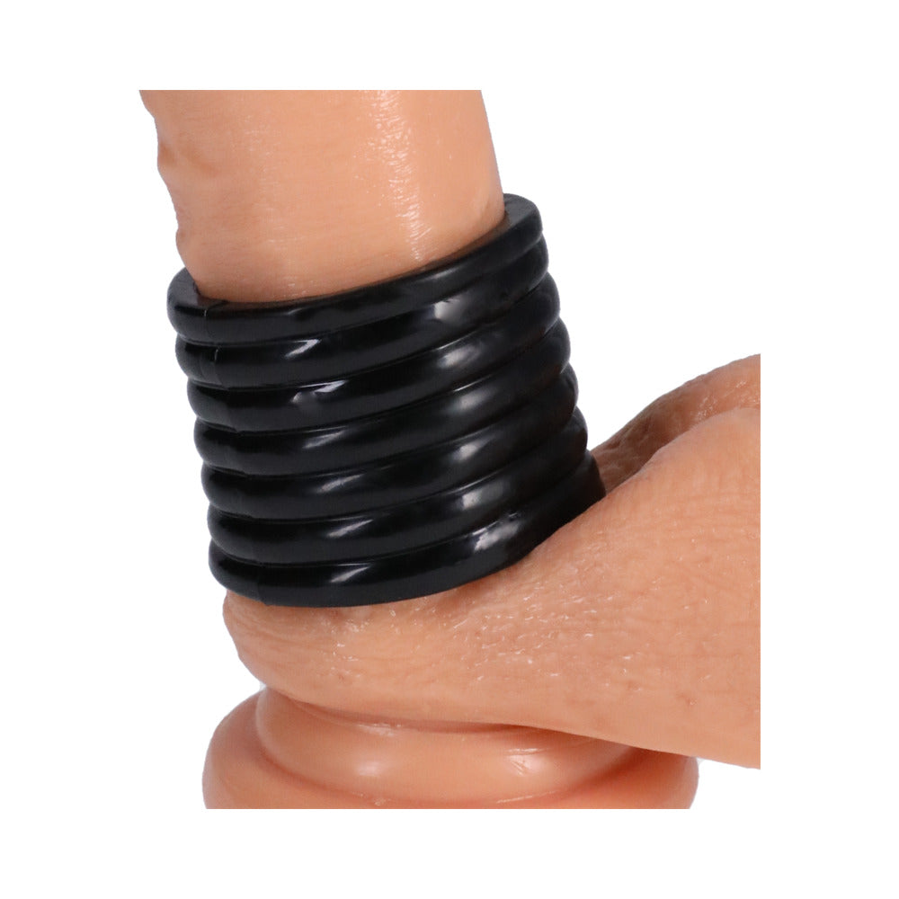 DOC JOHNSON - TITANMEN - COCK CAGE BLACK