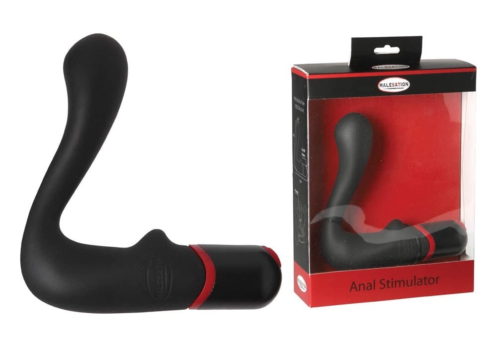 MALESATION - MALESATION ANAL STIMULATOR BLACK_B0O25_1
