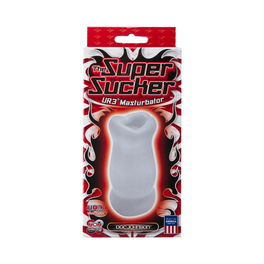 DOC JOHNSON - SUPER SUCKER MASTURBATOR UR3 (CLEAR)