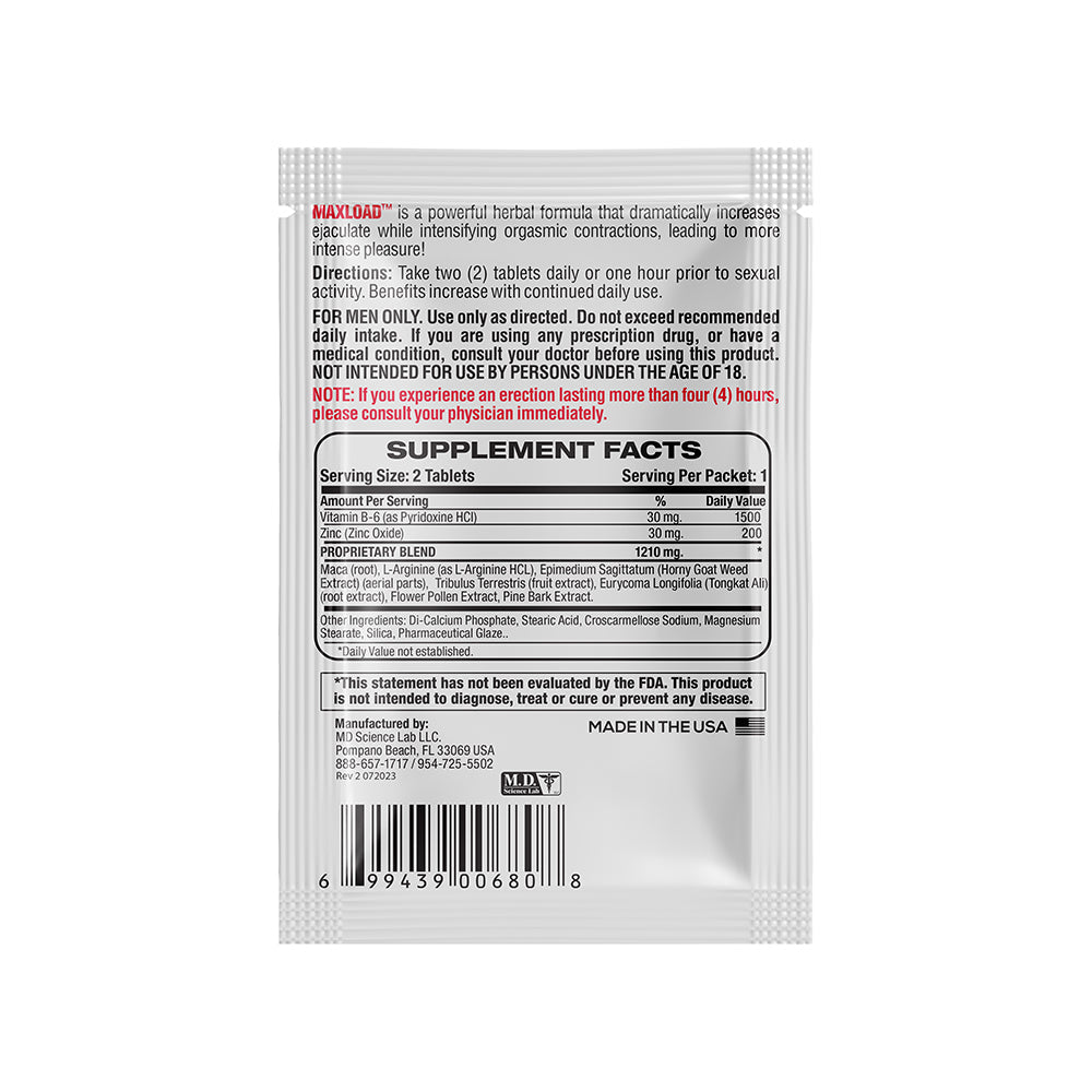 SWISS NAVY - MAXLOAD ENHANCEMENT CAPSULES 2-PACK 24-PIECE DISPLAY