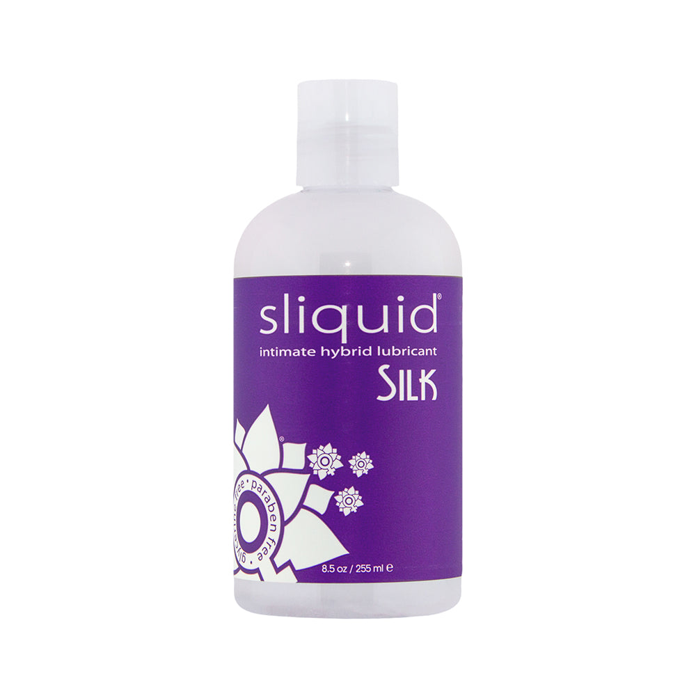SLIQUID NATURALS SILK HYBRID LUBRICANT 8.5 OZ.