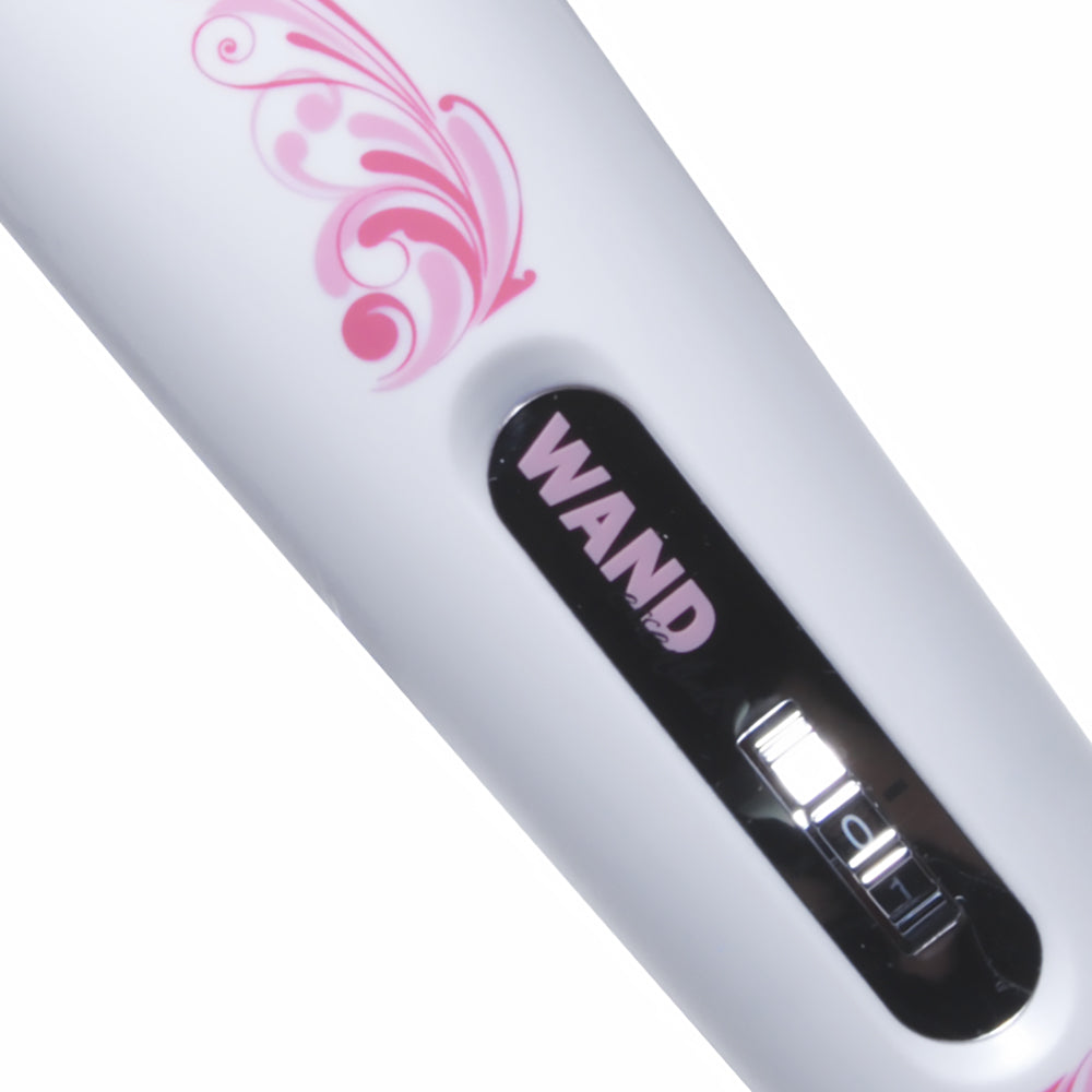 XR BRANDS - WAND ESSENTIALS MASSEUR À BAGUETTE SILICONE 7 VITESSES ROSE/BLANC