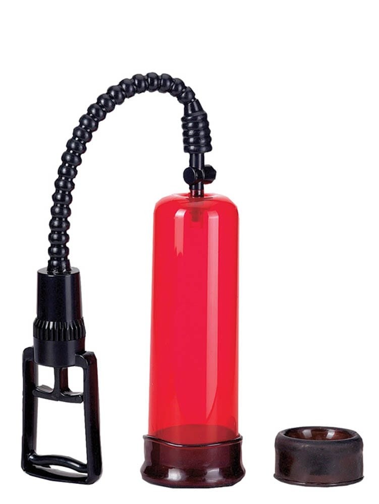SEVEN CREATIONS - NEW STAY HARD PUMP CLEAR RED