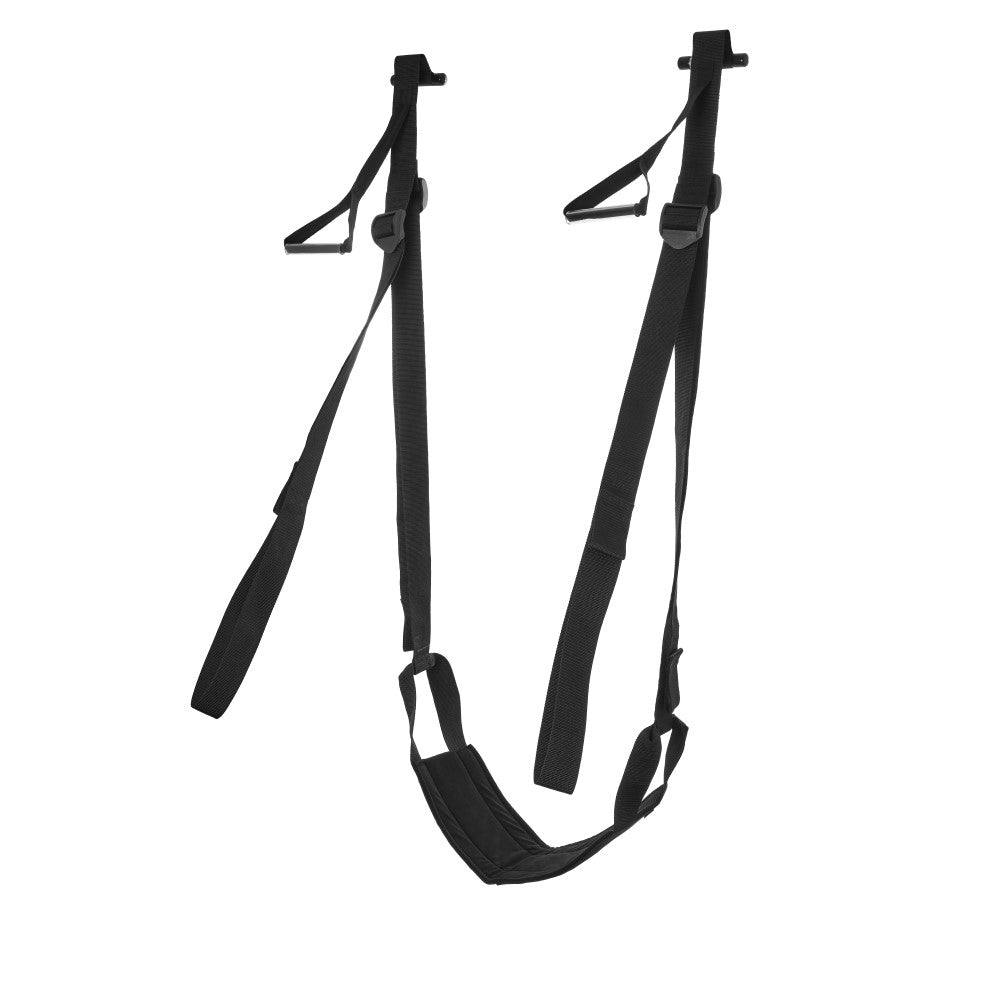 SPORTSHEETS - ARNÉS SEXUAL AJUSTABLE PARA PUERTA NEGRO