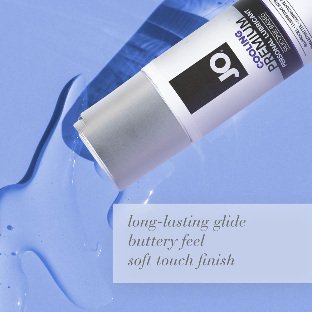 JO PREMIUM COOLING SILICONE-BASED LUBRICANT 2 OZ.