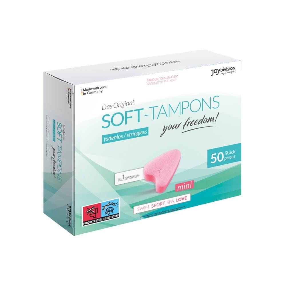 JOYDIVISION - SOFT-TAMPONS MINI (MINI), 50ER SCHACHTEL (BOX OF 50)