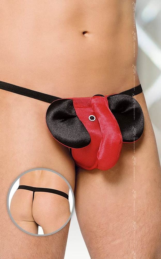 SOFTLINE - THONG 4445 {} RED/ SL