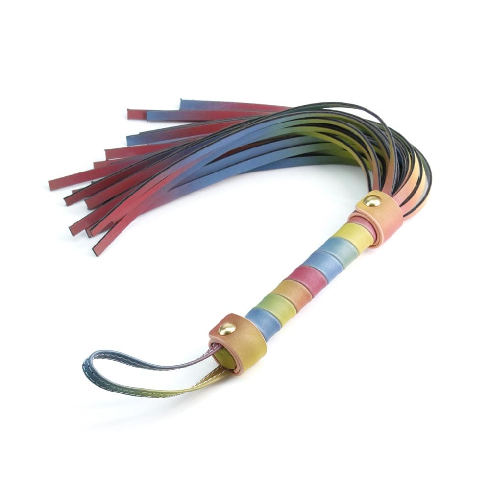 NS TOYS - SPECTRA BONDAGE - FLOGGER - RAINBOW