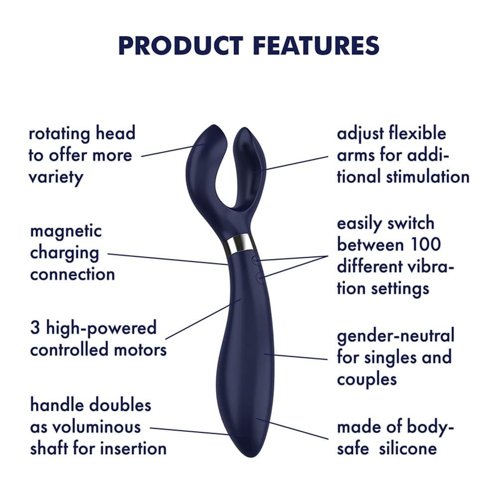 SATISFYER - ENDLESS FUN (BLUE)