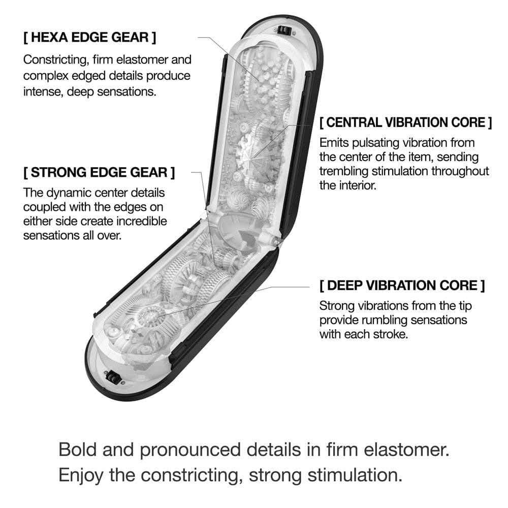 TENGA - FLIP ZERO GRAVITY EV(ELECTRONIC VIBRATION) BLACK