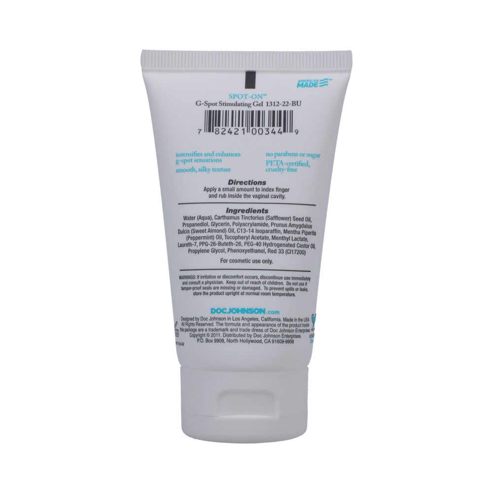 DOC JOHNSON - SPOT-ON G-SPOT STIMULATING GEL 2OZ.