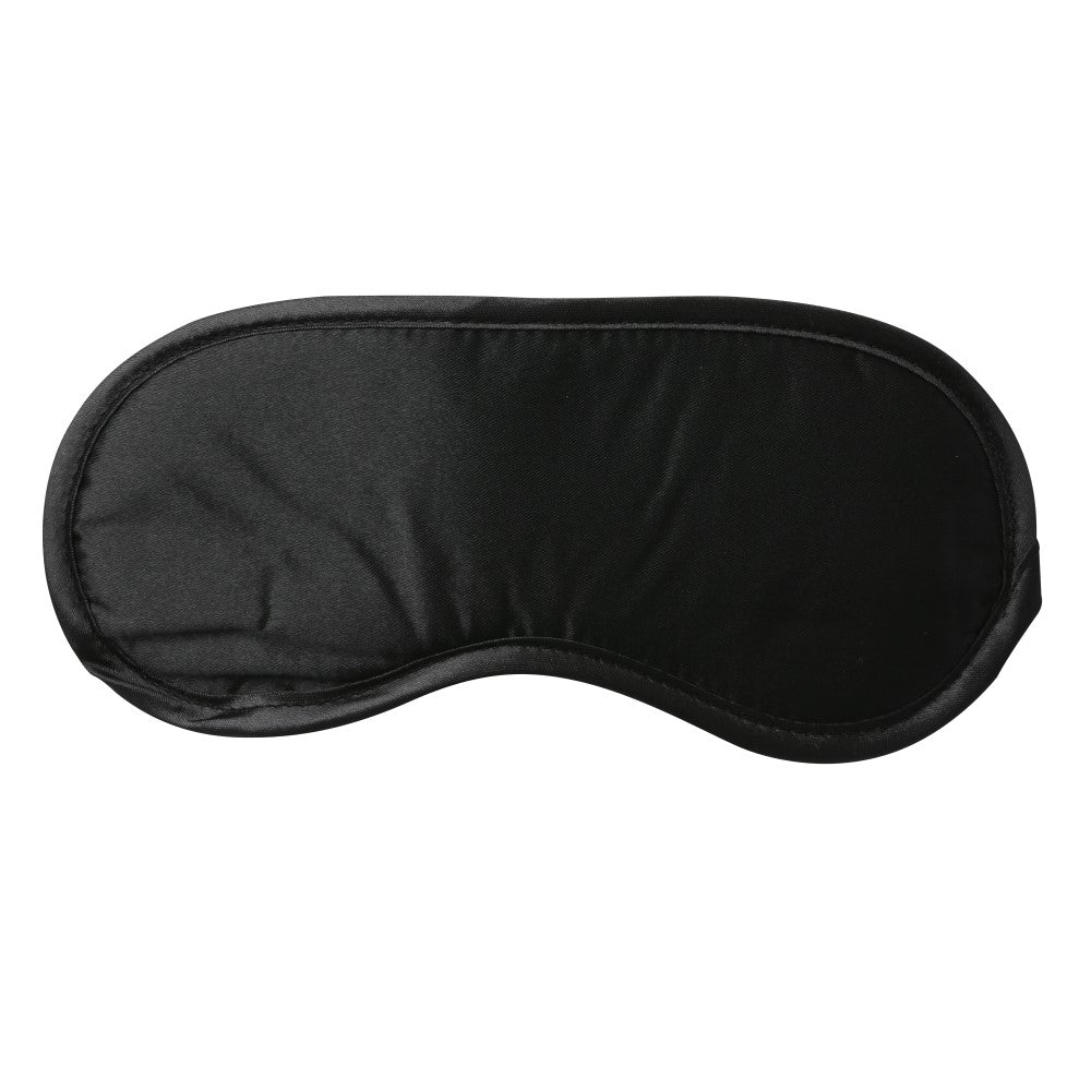 SPORTSHEETS SEX & MISCHIEF SATIN BLINDFOLD BLACK