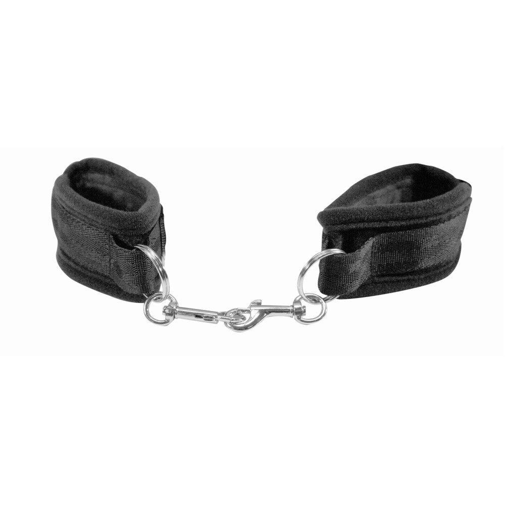 SPORTSHEETS SEX & MISCHIEF BEGINNER''S HANDCUFFS BLACK