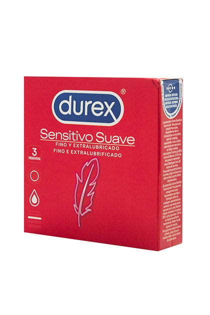 DUREX - SENSITIVO SUAVE 3 UDS.