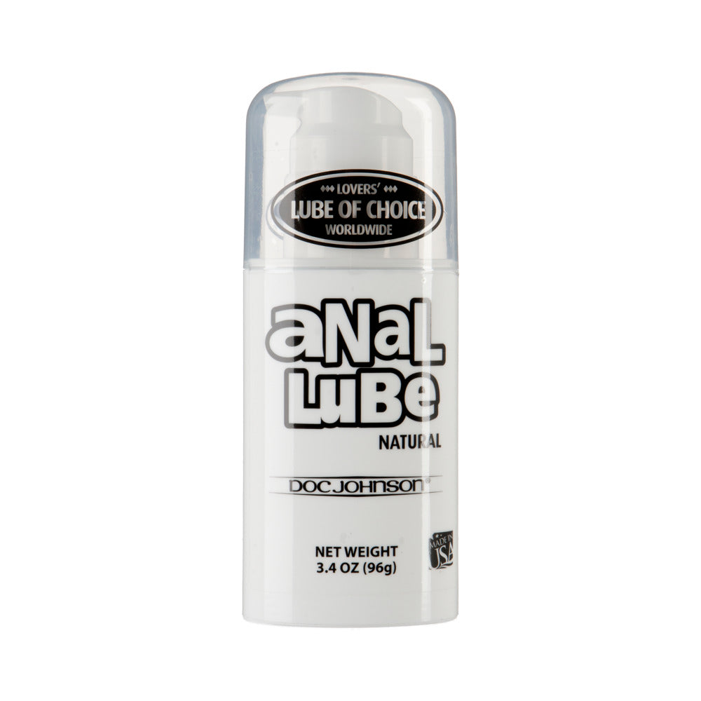 ANAL LUBE NATURAL 3.4OZ MEGA PUMP