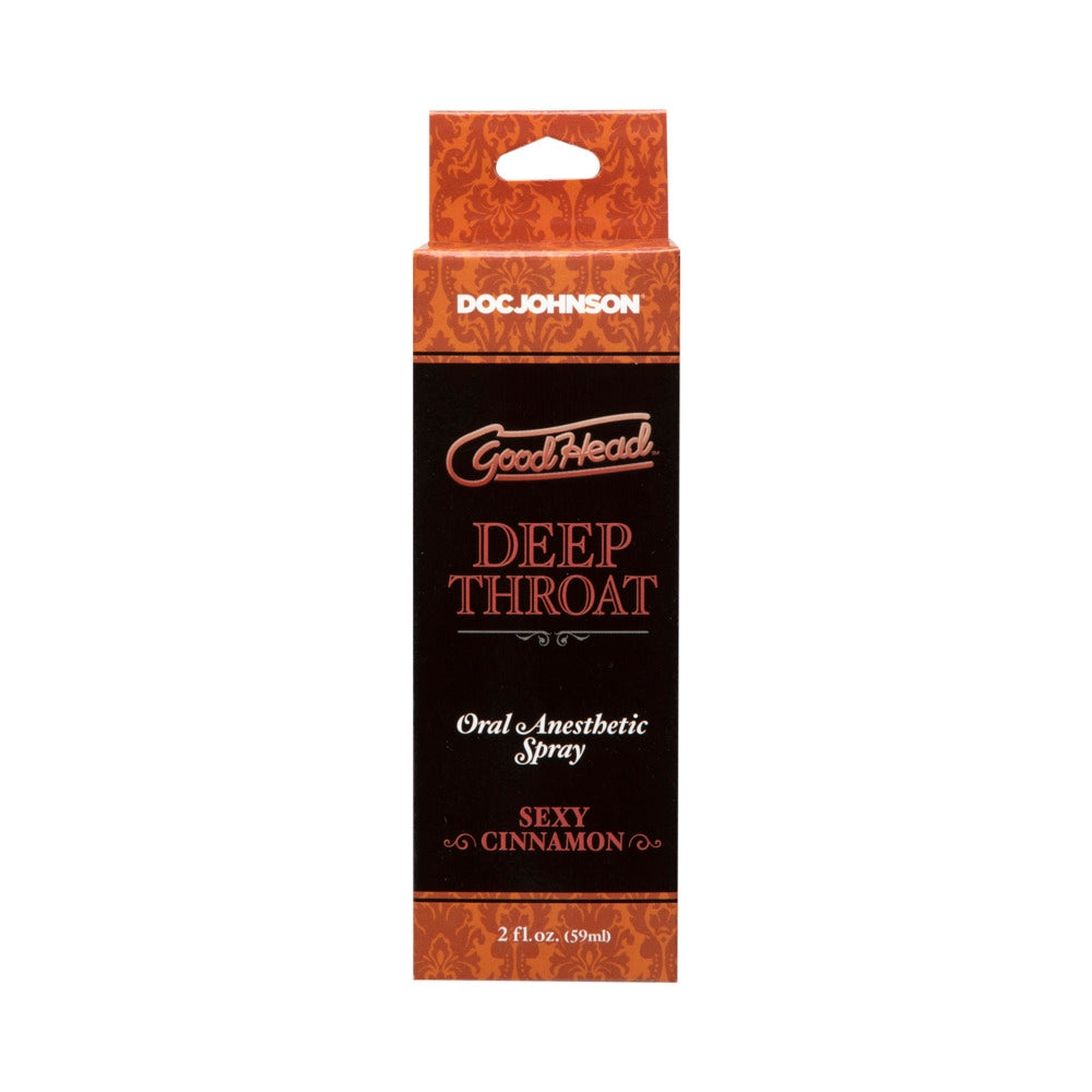 DOC JOHNSON - GOODHEAD - SPRAY PARA GARGANTA PROFUNDA - CANELA SENSUAL