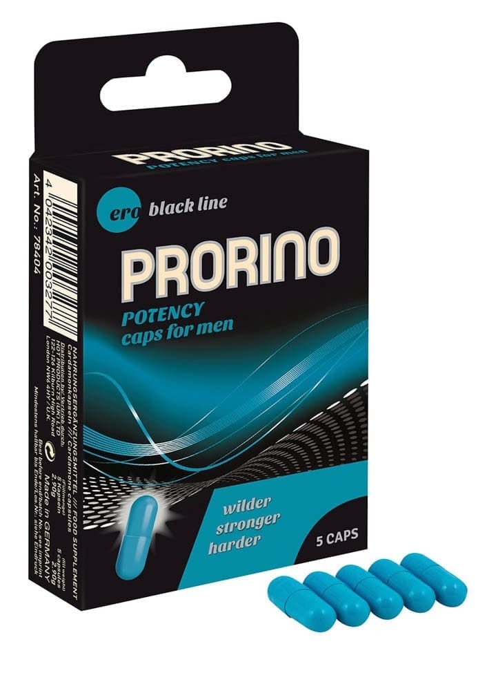 ERO - PRORINO POTENCY CAPS FOR MEN 5 PCS