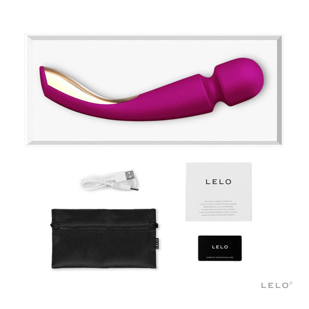 LELO - SMART WAND 2 LARGE DEEP ROSE