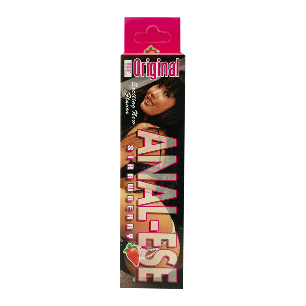 NASSTOYS - ANAL-ESE STRAWBERRY DESENSITIZING CREAM 0.5 OZ.