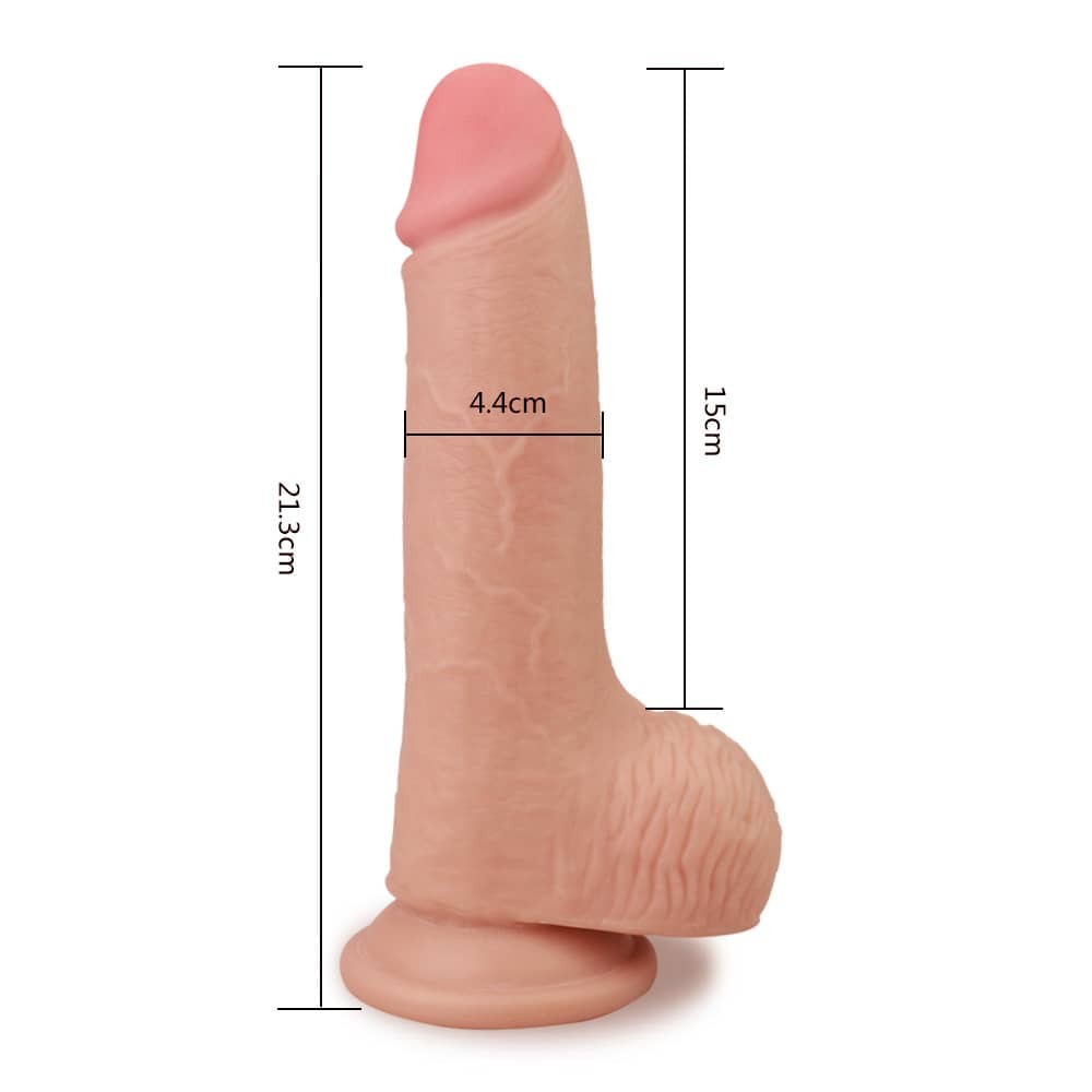 LOVETOY - 7.5" SKINLIKE SOFT DONG