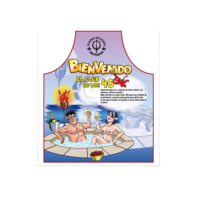 DIVERTY SEX - 40TH BIRTHDAY APRON
