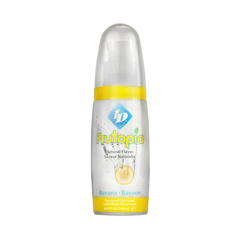 ID LUBRICANTS - ID FRUTOPIA BANANA FLAVORED LUBRICANT 3.4 FL OZ