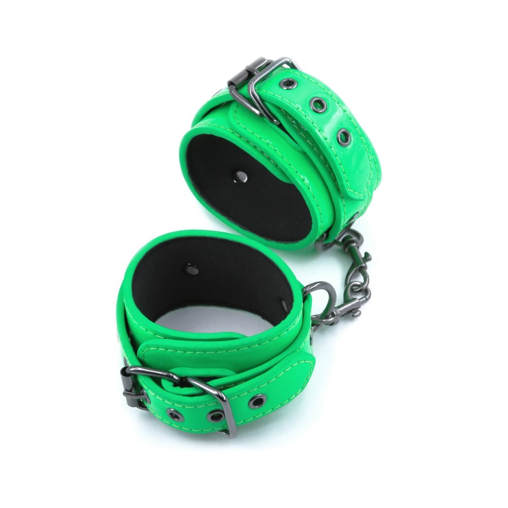 NS TOYS - ELECTRA - ANKLE CUFFS - GREEN