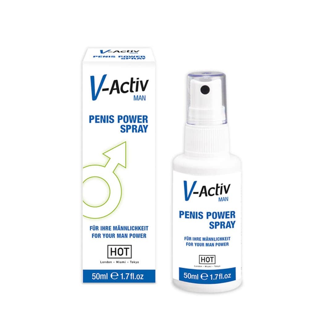 HOT - HOT V-ACTIV PENIS POWER SPRAY FOR MEN 50 ML