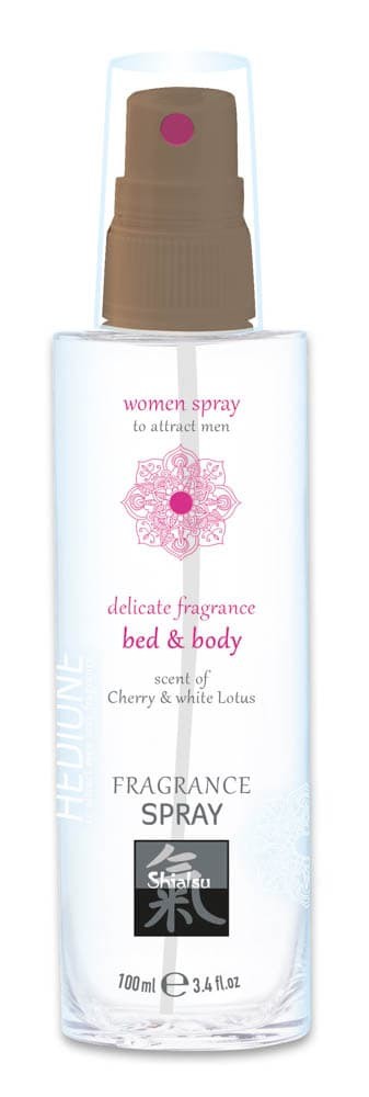 SHIATSU - BED & BODY SPRAY - CHERRY & WHITE LOTUS 100 ML