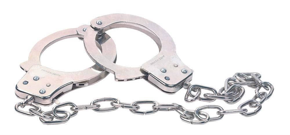 NMC - CHROME HANDCUFFS METAL HANDCUFFS