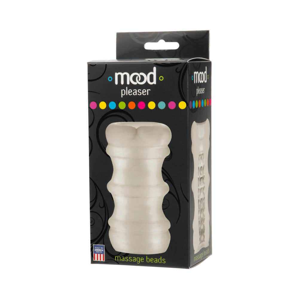 DOC JOHNSON - MOOD - PLEASER UR3 - CUENTAS DE MASAJE ESCARCHADAS