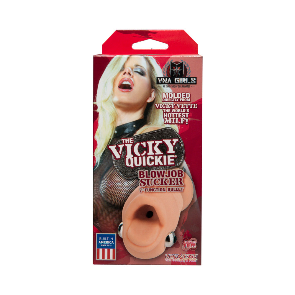 DOC JOHNSON - VICKY VETTE BLOWJOB SUCKERMASSAGE BEADS