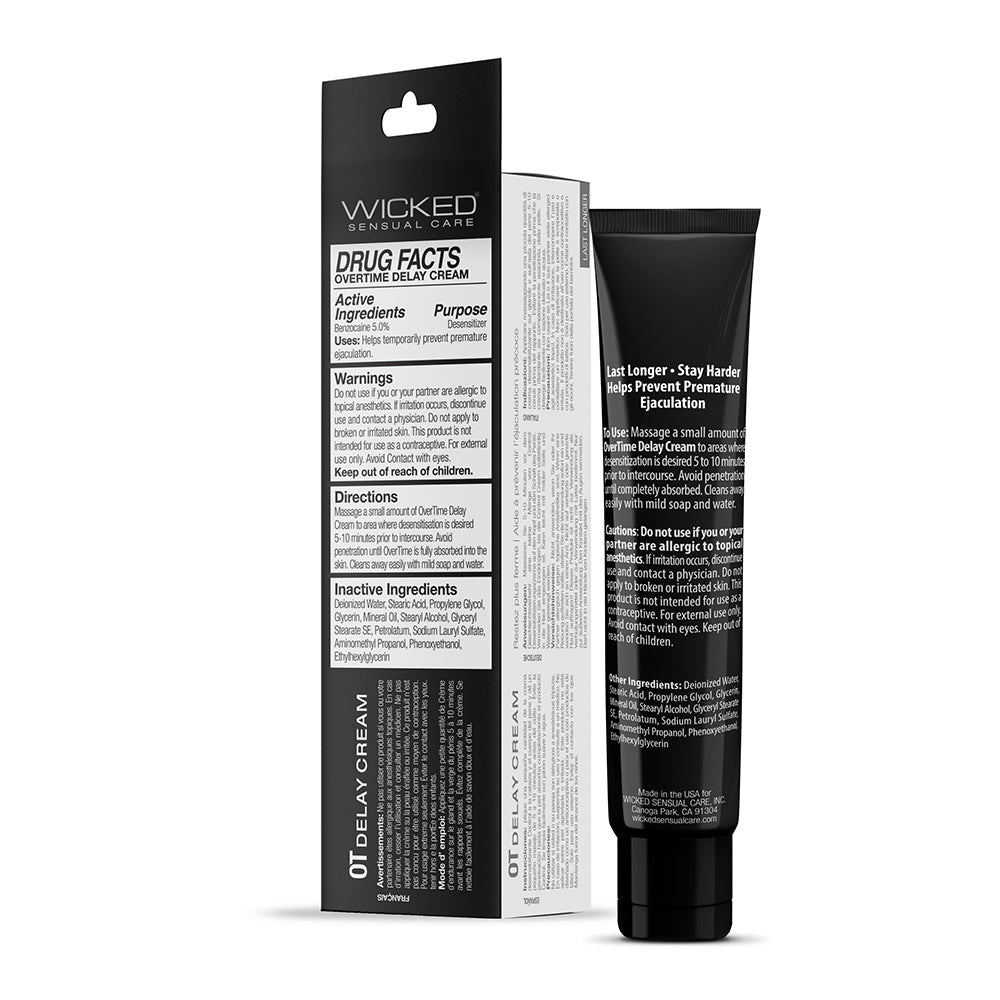 WICKED - OVERTIME DELAY CREAM 1 OZ.