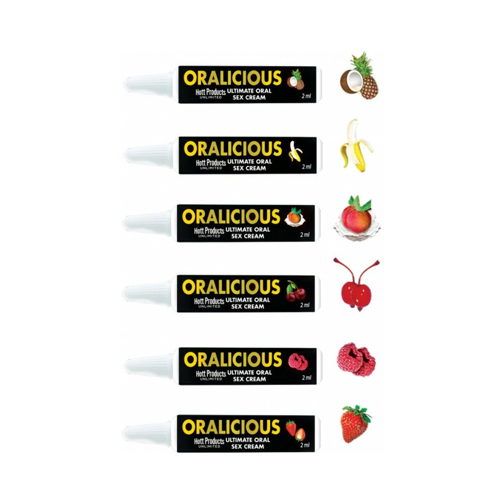 HOTT PRODUCTS - ORALICIOUS 2 ML TUBES (DP/144)