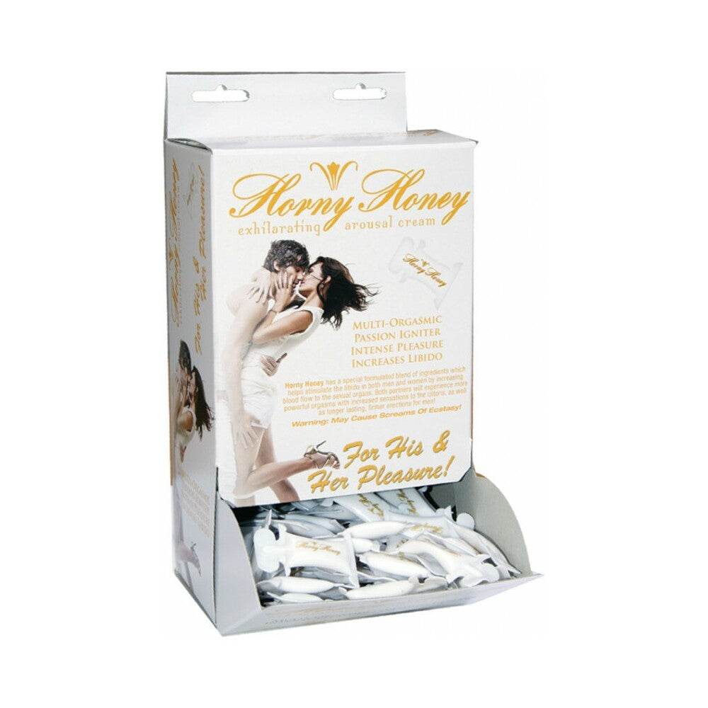 HOTT PRODUCTS - HORNY HONEY AROUSAL CREAM 2ML TUBES (DP/144)