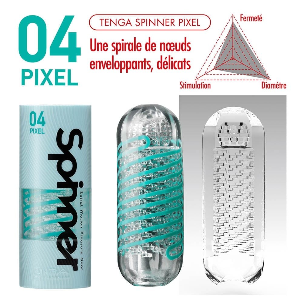 TENGA - TENGA SPINNER - 04 PIXEL