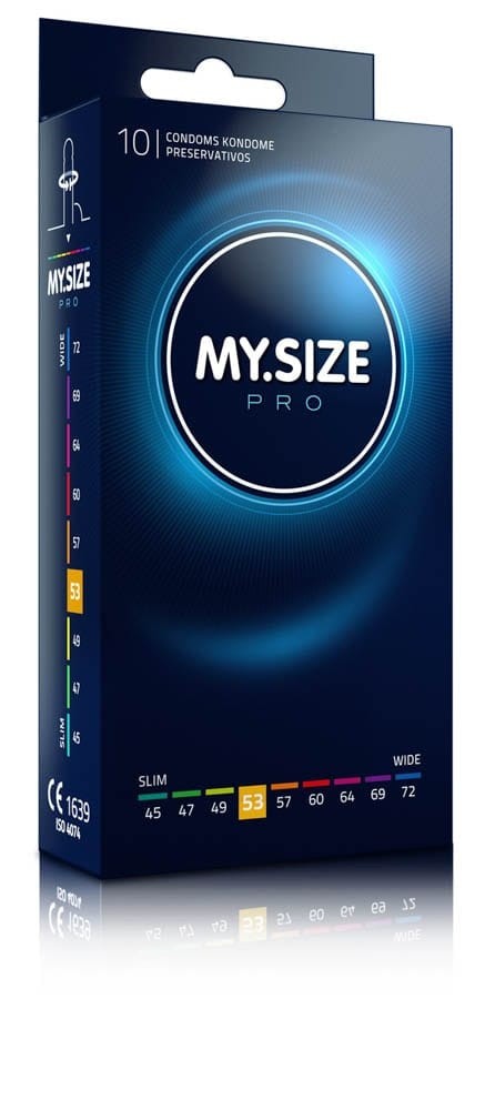 MY SIZE PRO - MY SIZE PRO CONDOMS 53 MM (10 PIECES)