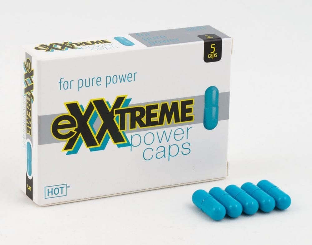 HOT - HOT EXXTREME POWER CAPS MAN 1X5 PCS 5 PCS