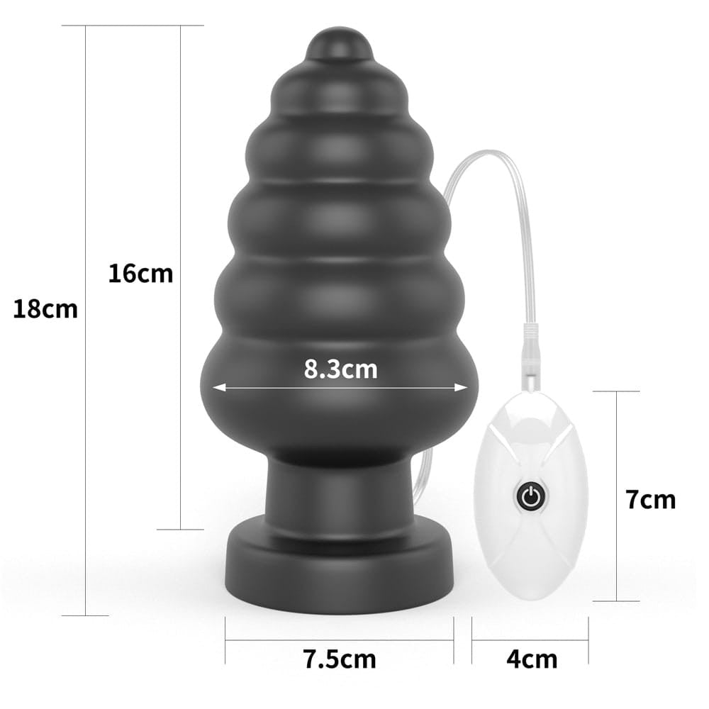LOVETOY - 7" KING SIZED VIBRATING ANAL CRACKER
