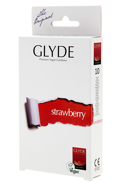 GLYDE - ULTRA STRAWBERRY 10 UDS.