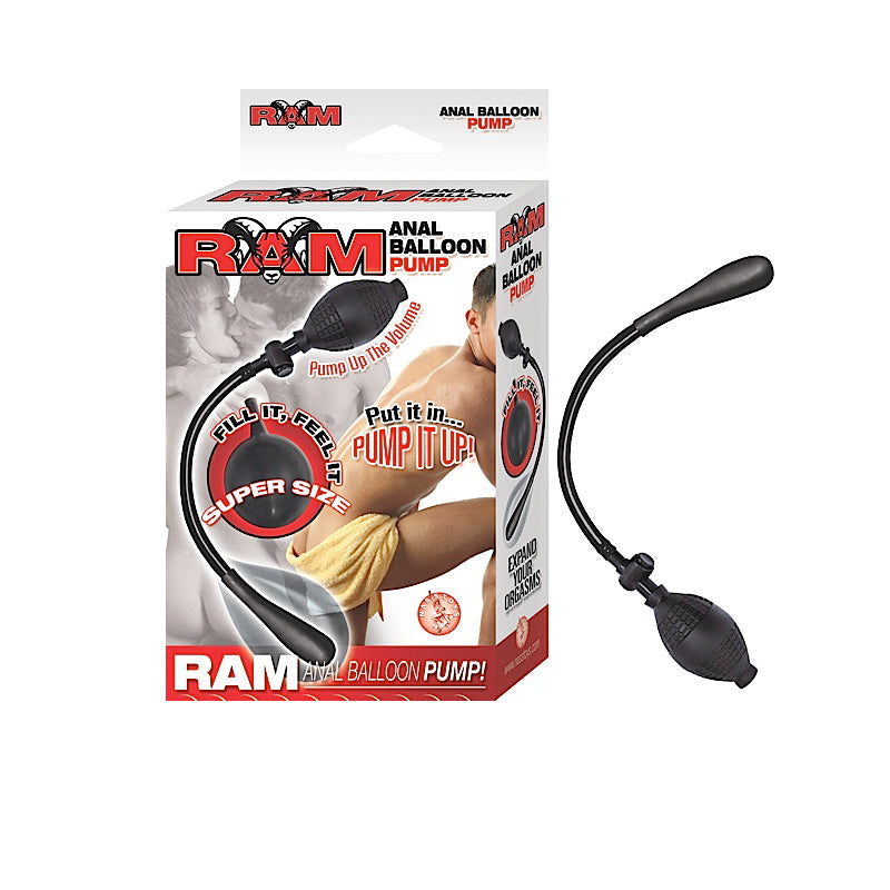 RAM ANAL BALLOON PUMP (BLACK)