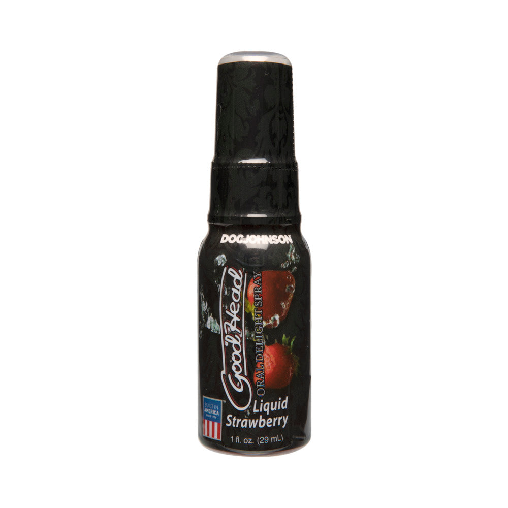 DOC JOHNSON - GOODHEAD - ORAL DELIGHT SPRAY - LIQUID STRAWBERRY 1OZ