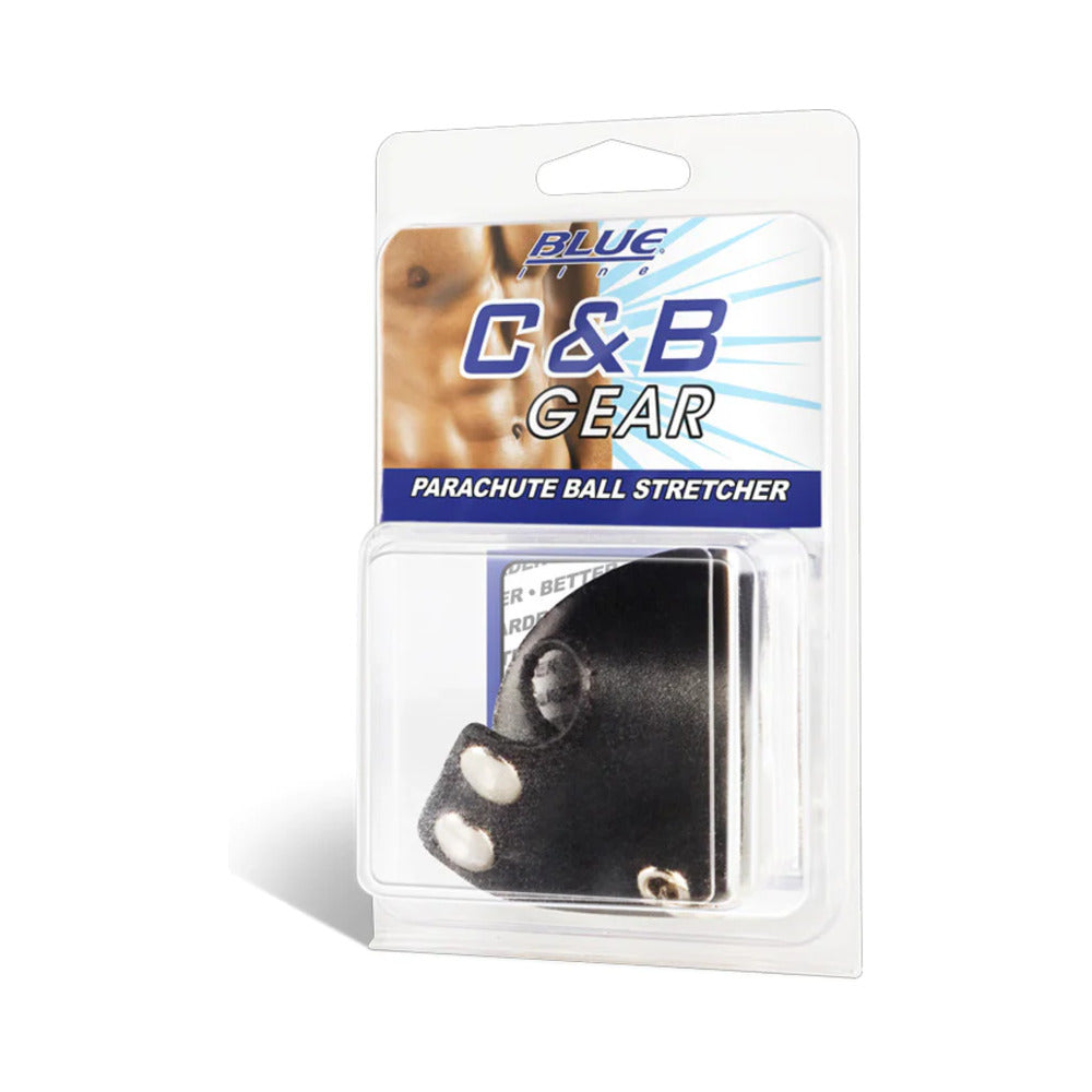 BLUE LINE C&B GEAR V-STYLE COCK RING WITH BALL DIVIDER