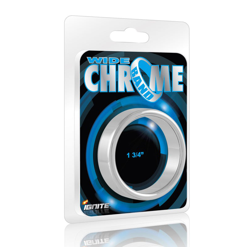 SI CHROME BAND, WIDE (1.75IN/44MM)