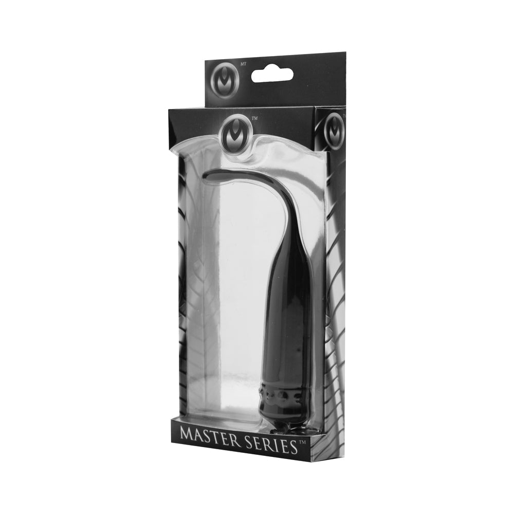 XR BRANDS - MASTER SERIES CADENCE VIBRATING SILICONE SOUND BLACK